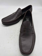 Pre-Owned Salvatore Ferragamo Brown 10 Slip On Men's Slip On | True Fashionistas.