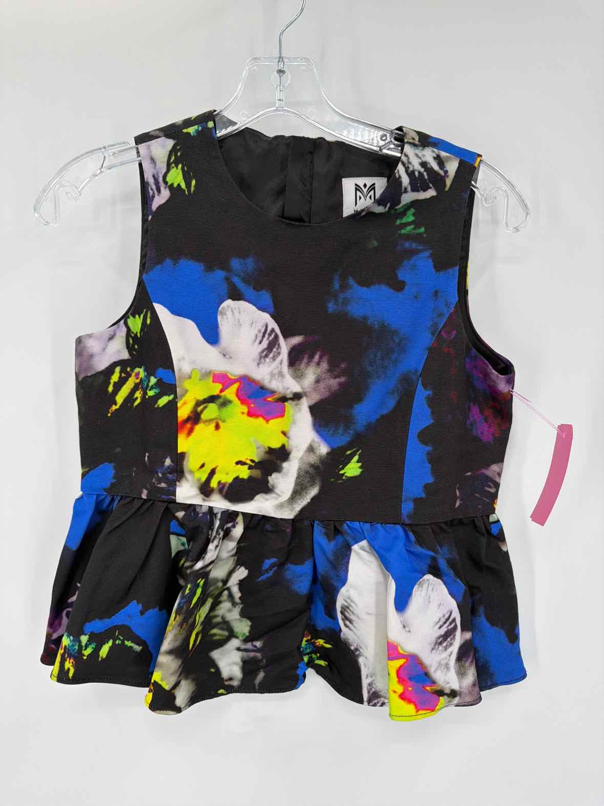Pre-Owned Milly Black Size 14 Tank Top | True Fashionistas.