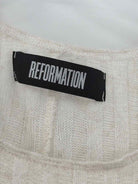 Pre-Owned Reformation Ivory Size Medium Short Sleeveless Dress | True Fashionistas.