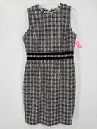 Pre-Owned Brooks Brothers Black Size 10 Boucle Short Sleeveless Dress | True Fashionistas.