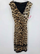 Pre-Owned Roberto Cavalli Tan Size 40/6 Short Sleeveless Dress | True Fashionistas.