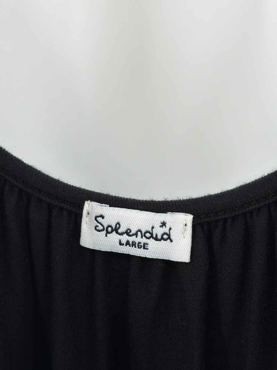 Pre-Owned Splendid Black Size Large Short Sleeveless Dress | True Fashionistas.