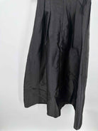 Pre-Owned Chats Black Size Small Midi Evening Gown | True Fashionistas.