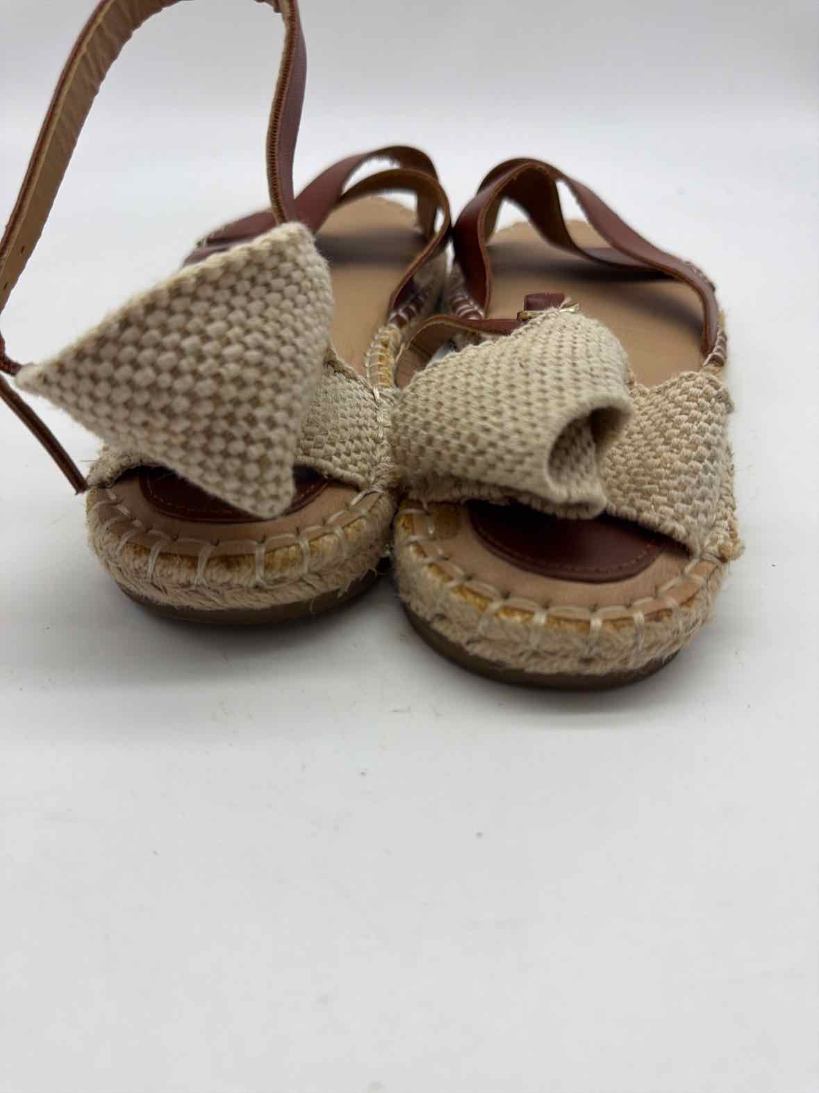 Pre-Owned Loft Brown Size 10 Espadrille Sandals | True Fashionistas.