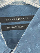 Hammer Made Blue Size Large Men's Button Down | True Fashionistas.