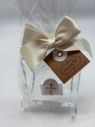 Clear Cross Acrylic Sitter | True Fashionistas.