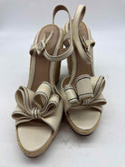 Pre-Owned Valentino Ivory Size 40 Wedge Heels | True Fashionistas.