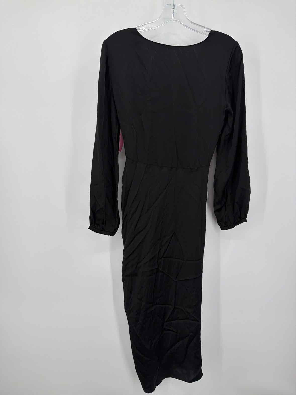 Pre-Owned Amanda Uprichard Black Size Small Long Long Sleeve Dress | True Fashionistas.