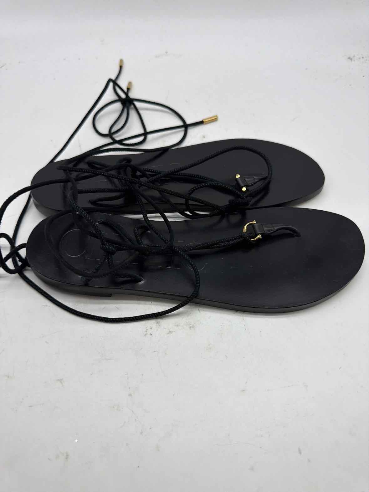 Pre-Owned Chloe Black Size 9 Strappy Sandals | True Fashionistas.