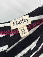 Pre-Owned Hatley Black Size Small Stripe Short Short Sleeve Dress | True Fashionistas.