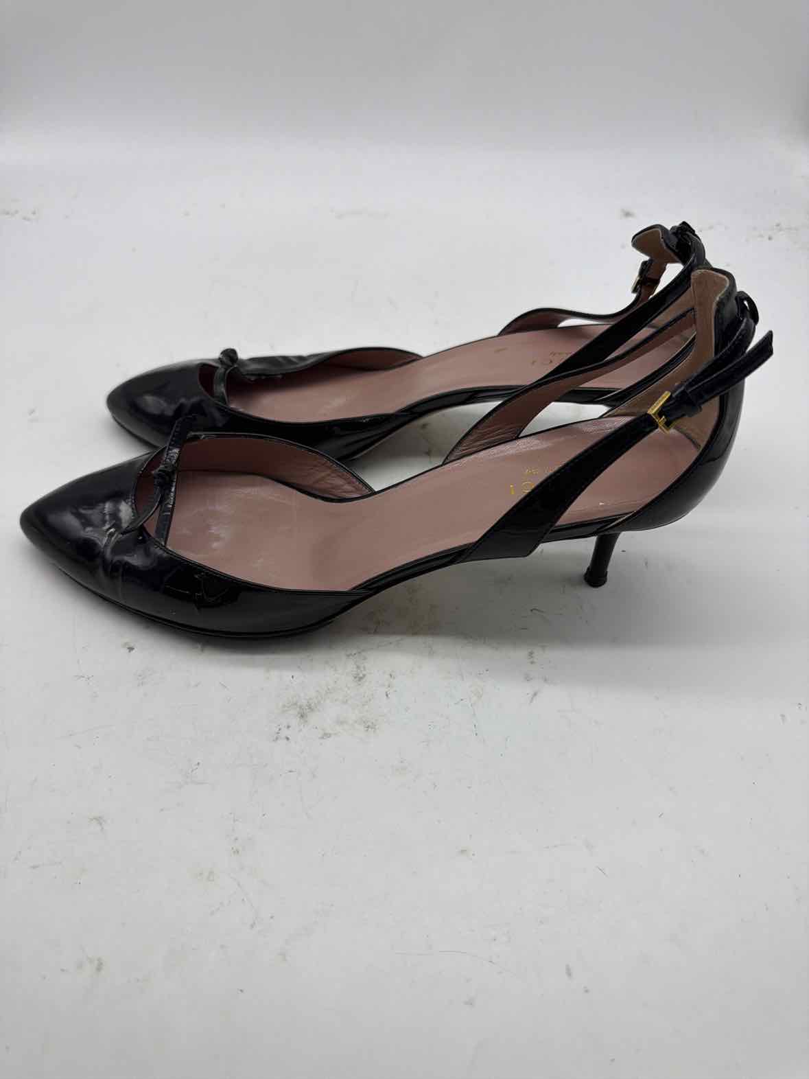 Pre-Owned Gucci Black Size 10 D'orsay Heels | True Fashionistas.