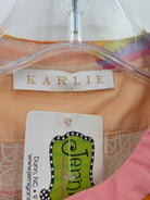 Karlie Orange Size Medium Blouse | True Fashionistas.