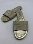 Pre-Owned Jimmy Choo Gold Size 9 Mule Sandals | True Fashionistas.
