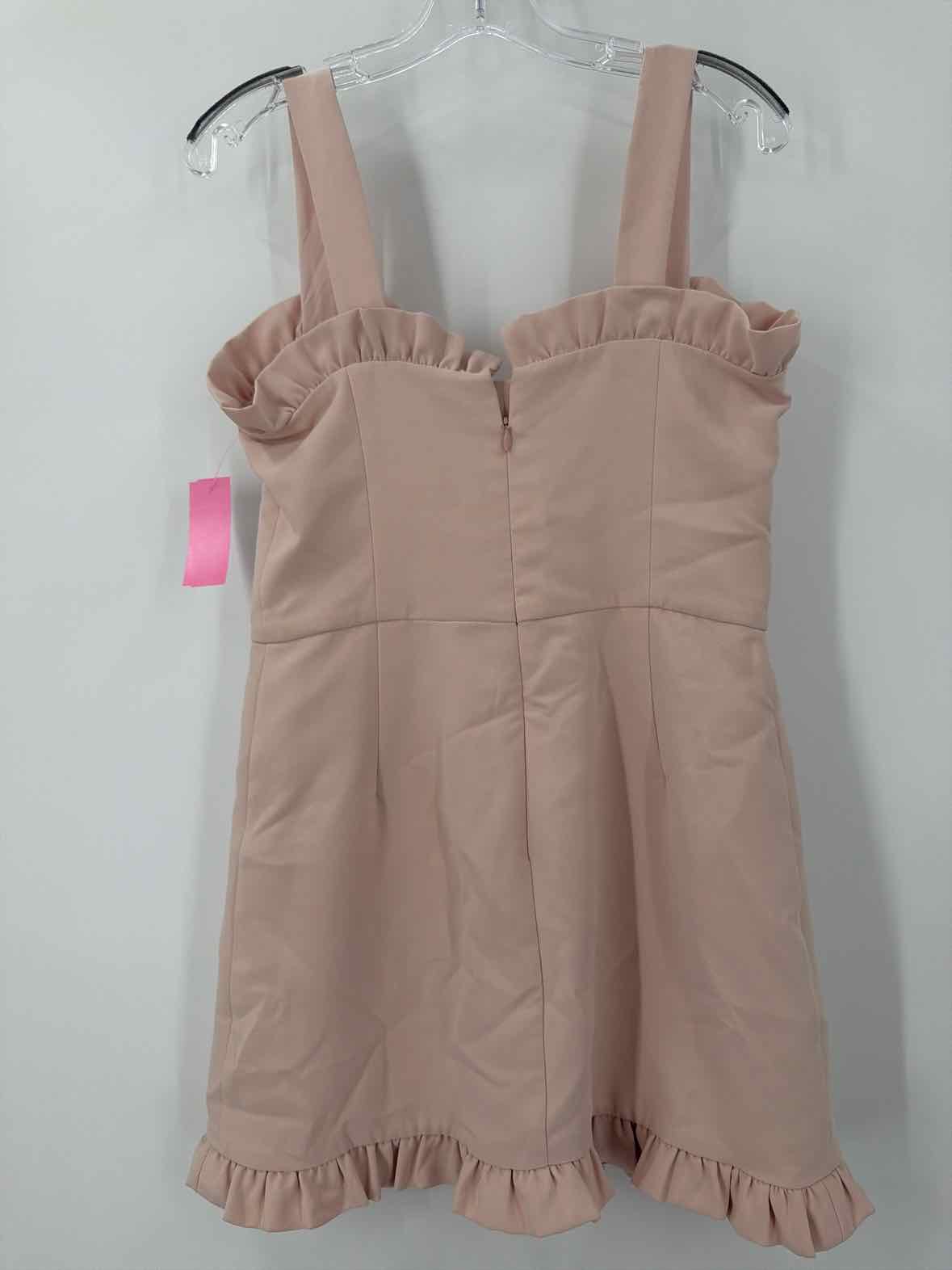 Pre-Owned Amanda Uprichard Pink Size Medium Short Sleeveless Dress | True Fashionistas.