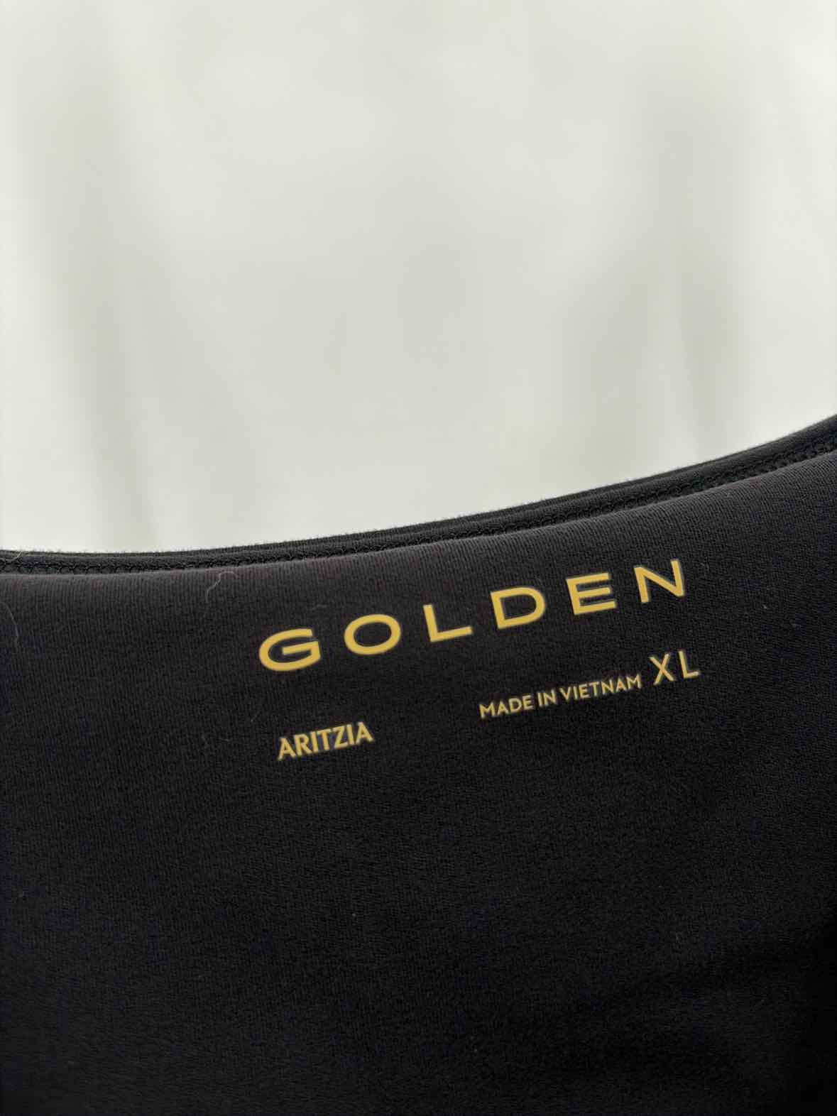 Golden Black Size XL Athletic Romper | True Fashionistas.