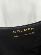Golden Black Size XL Athletic Romper | True Fashionistas.