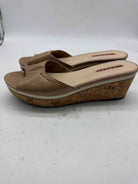Pre-Owned Prada Tan Mule Heels | True Fashionistas.