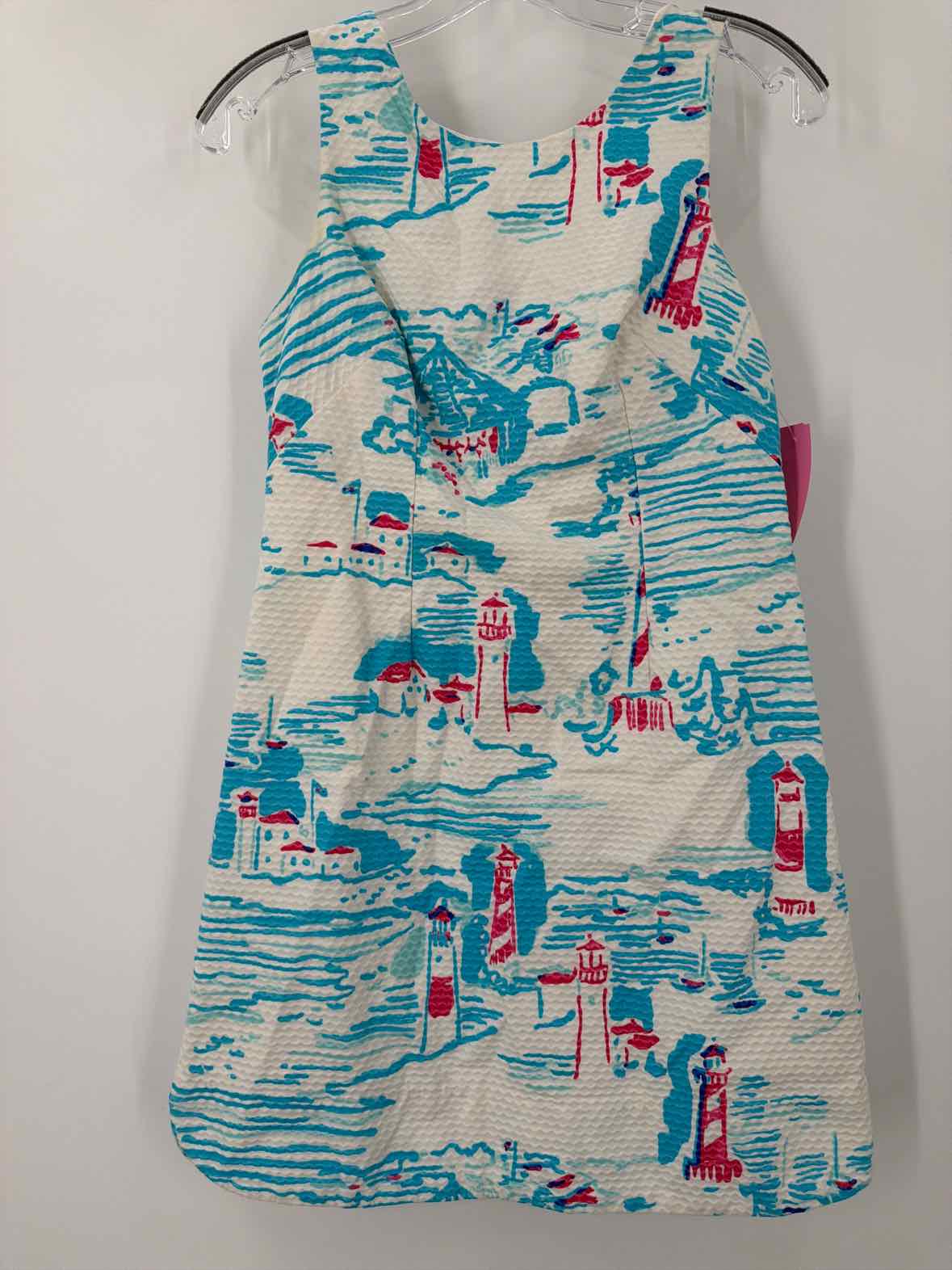 Pre-Owned Lilly Pulitzer White Size 0 Short Sleeveless Dress | True Fashionistas.