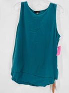 Pre-Owned The Eight Senses Blue Size XL Tank Top | True Fashionistas.