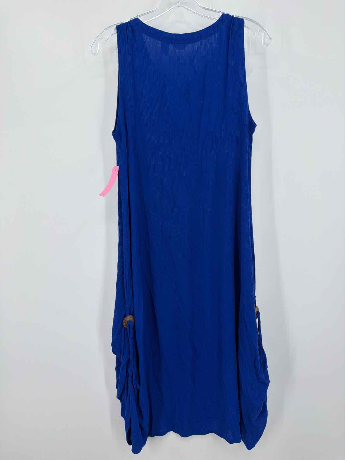 Pre-Owned Kaktus Blue Size Small Short Sleeveless Dress | True Fashionistas.