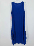Pre-Owned Kaktus Blue Size Small Short Sleeveless Dress | True Fashionistas.