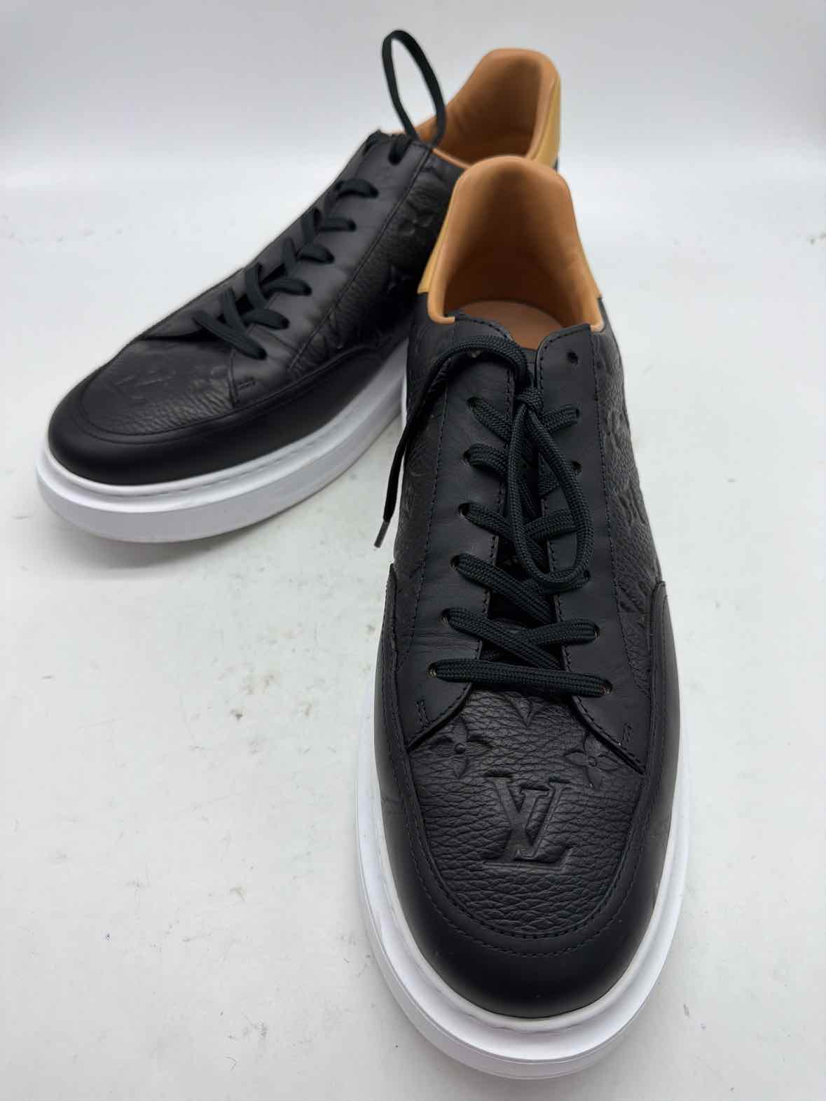 Pre-Owned Louis Vuitton Black 10 Beverly Hills Sneaker Men's Sneakers | True Fashionistas.