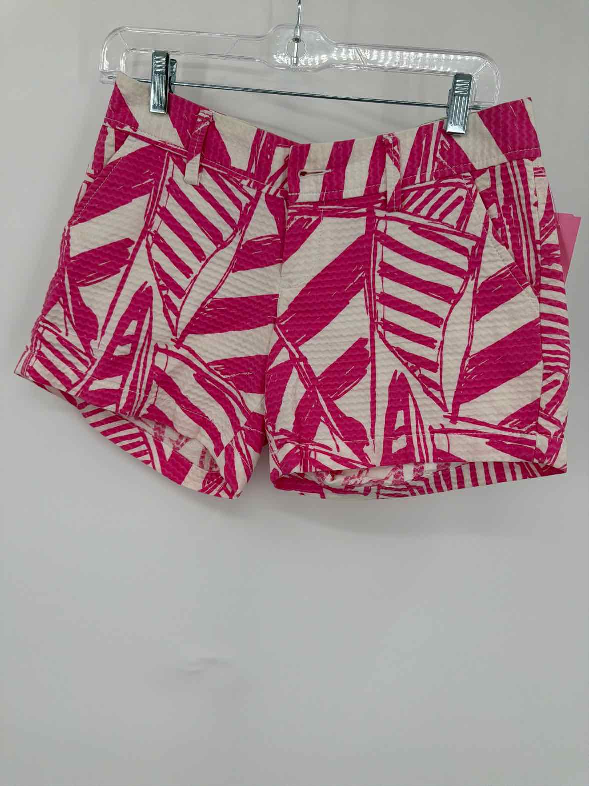 Pre-Owned Lilly Pulitzer Pink Size 0 Callahan Printed Shorts | True Fashionistas.
