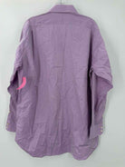 Pre-Owned Burberry Purple Large Men's Long Sleeve Shirt | True Fashionistas.