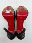 Pre-Owned Christian Louboutin Black Size 6.5 D'orsay Heels | True Fashionistas.