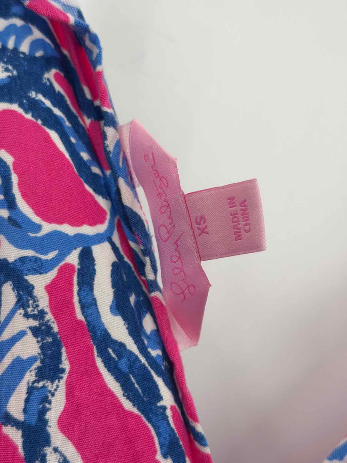 Pre-Owned Lilly Pulitzer Pink Size XS Sleeveless Romper | True Fashionistas.