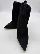 Pre-Owned Christian Louboutin Black Size 9.5 Suede Ankle Boot Boots | True Fashionistas.