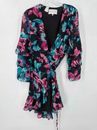 Pre-Owned Charlene Henry Black Size Small Short Long Sleeve Dress | True Fashionistas.