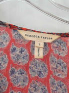 Pre-Owned Rebecca Taylor Red Size 2 Blouse | True Fashionistas.