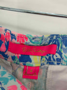 Pre-Owned Lilly Pulitzer Blue Size 4 Printed Shorts | True Fashionistas.