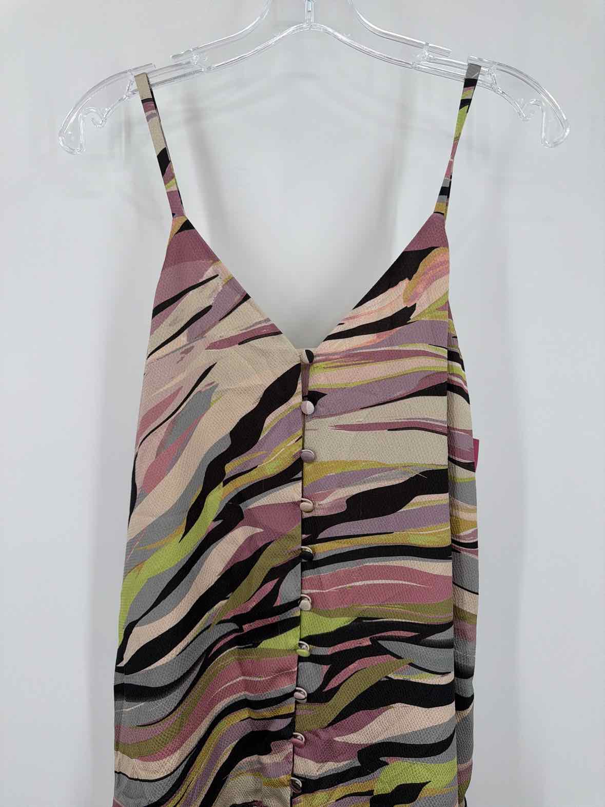 Pre-Owned Ted Baker Pink Size 0/2 Long Sleeveless Dress | True Fashionistas.