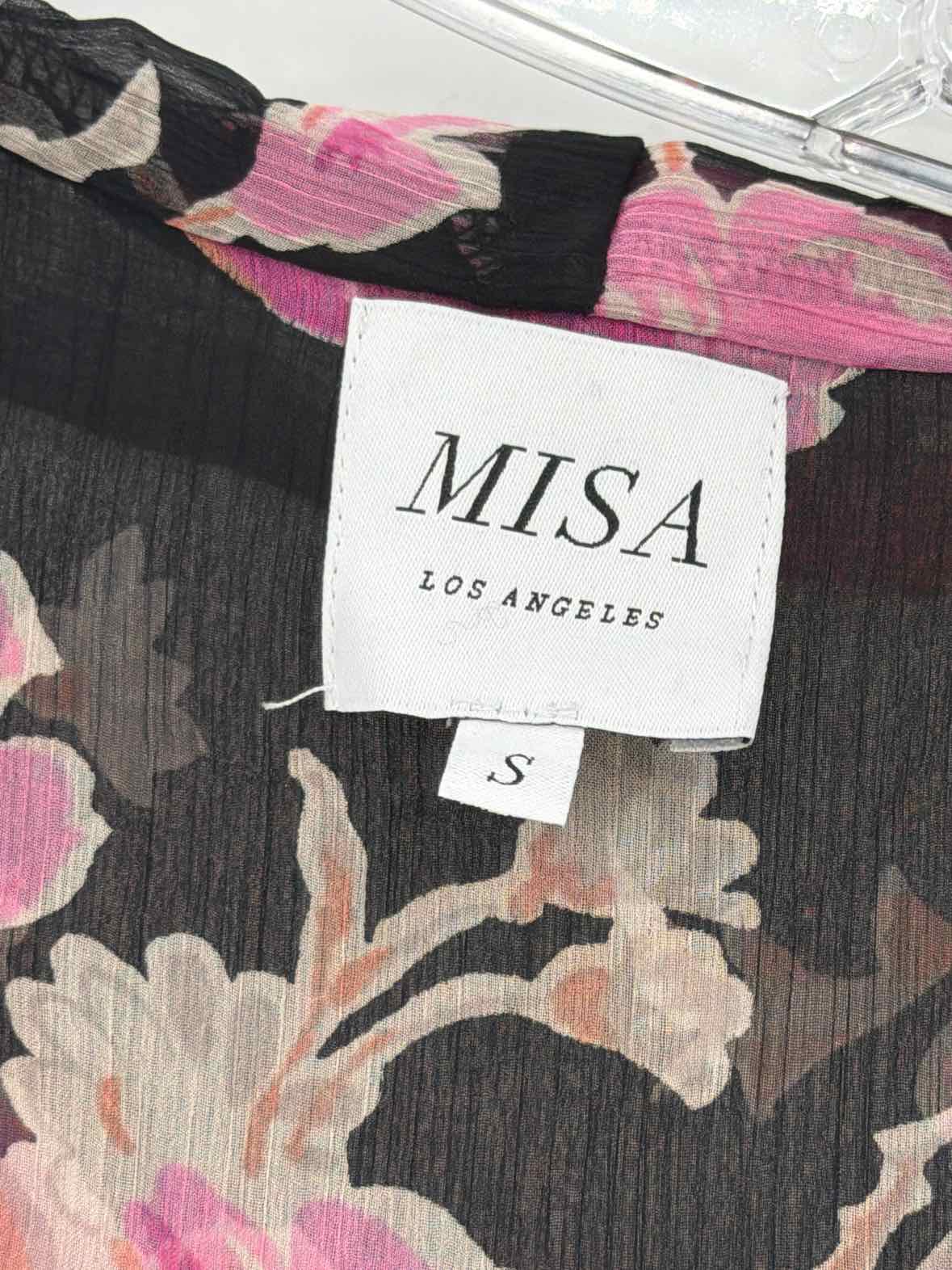 Pre-Owned Misa Black Size Small Blouse | True Fashionistas.