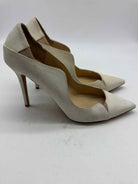 Pre-Owned Jimmy Choo Ivory Size 38.5 Pump Heels | True Fashionistas.