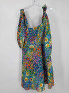 Pre-Owned Show Me Your Mumu Blue Size XL Floral Short Sleeveless Dress | True Fashionistas.