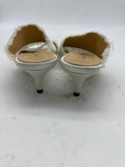 Pre-Owned Marion Parke White Size 36 Mule Heels | True Fashionistas.