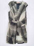 Pre-Owned Marni Grey Size 40/6 Short Sleeveless Dress | True Fashionistas.