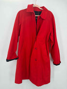 Pre-Owned Burberry's Red Size 10 Trench Coat | True Fashionistas.