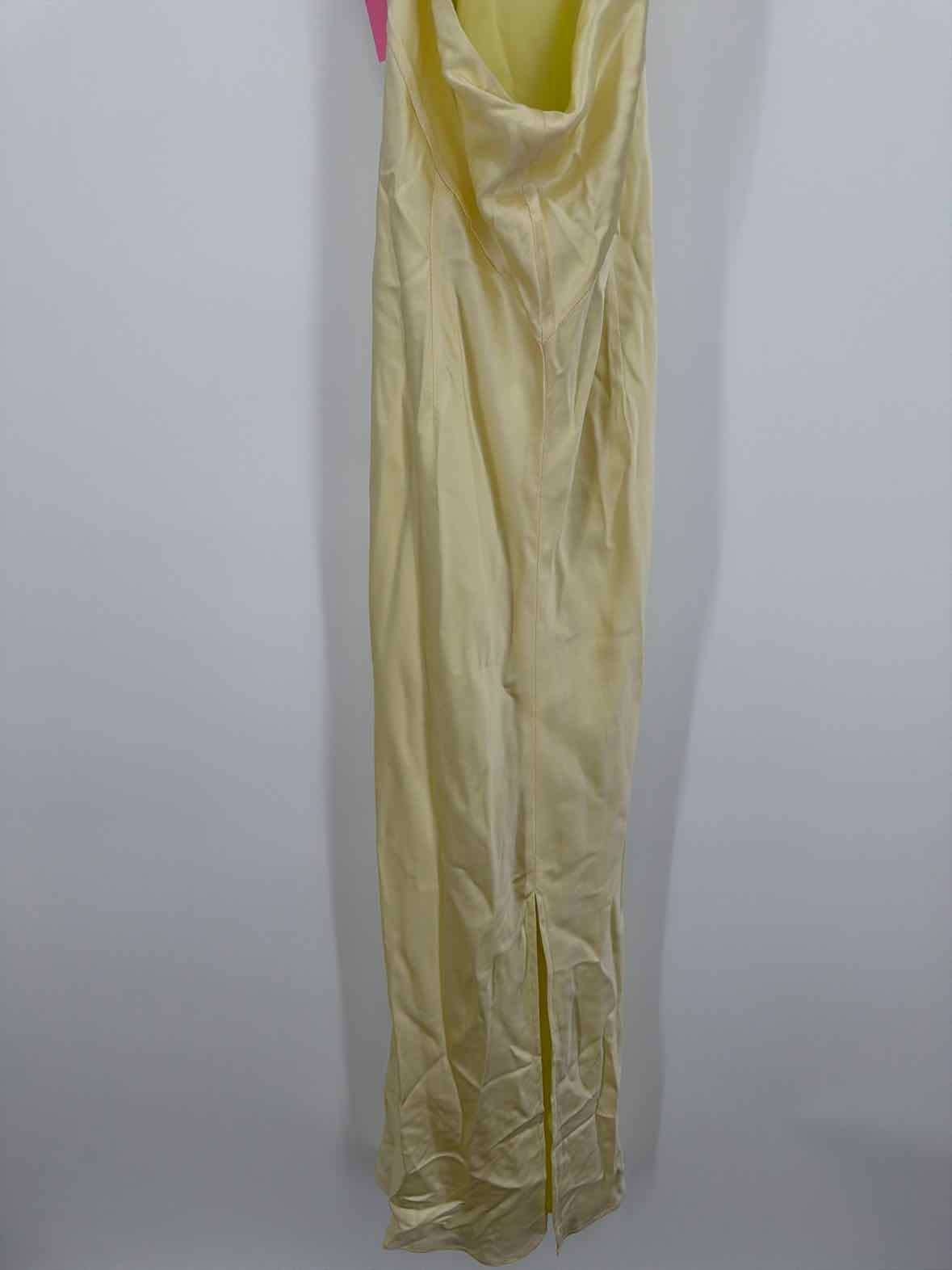 Pre-Owned Viktor & Rolf Yellow Size 1/Small Long Sleeveless Dress | True Fashionistas.