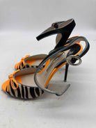 Pre-Owned Sophia Webster Black Size 7 Ankle Strap Heels | True Fashionistas.