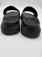 Pre-Owned Alexander McQueen Black Size 40 Slide Sandals | True Fashionistas.