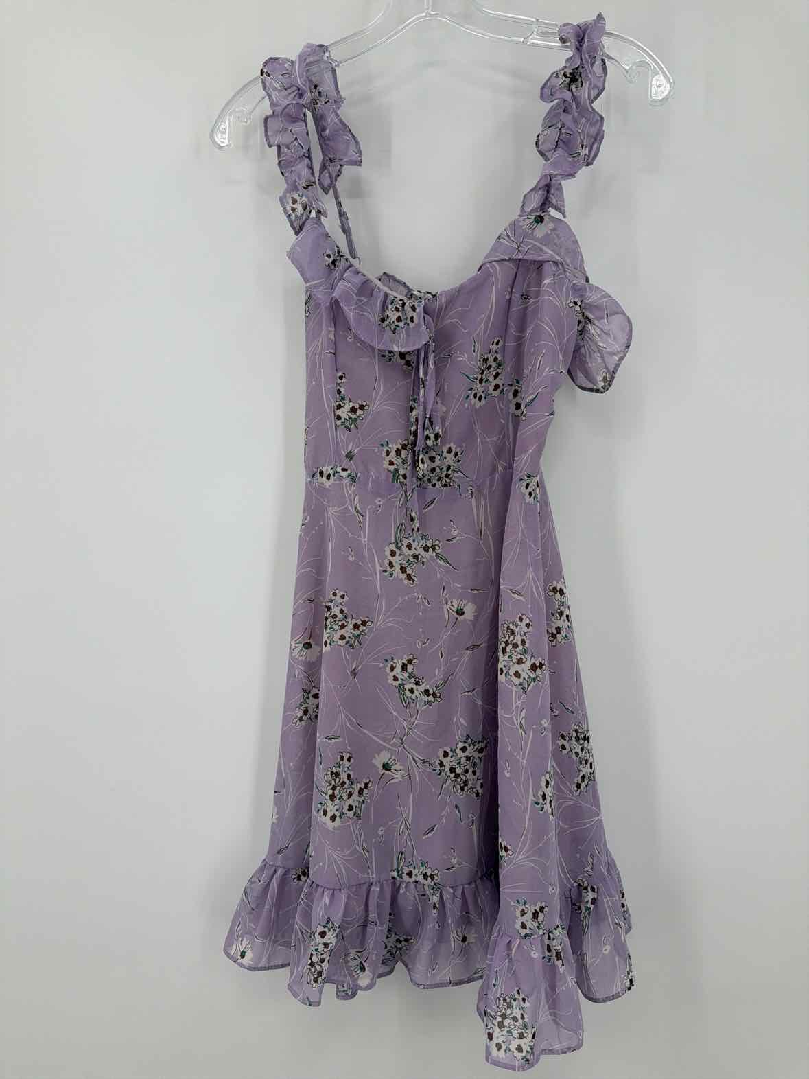 Pre-Owned Avantlook Purple Size XS Short Sleeveless Dress | True Fashionistas.
