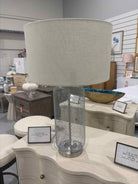 Birdcage Silver Gray Lamp | True Fashionistas.