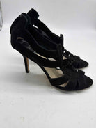 Pre-Owned Christian Dior Black Size 38 Strappy Heels | True Fashionistas.