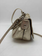Pre-Owned B Makowsky Gold Crossbody | True Fashionistas.