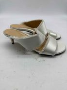 Pre-Owned Marion Parke White Size 36 Mule Heels | True Fashionistas.