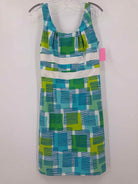 Pre-Owned Bo & Nic Blue Size Large Short Sleeveless Dress | True Fashionistas.
